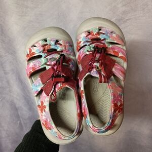 Keen Girls Floral Rubber Sandals